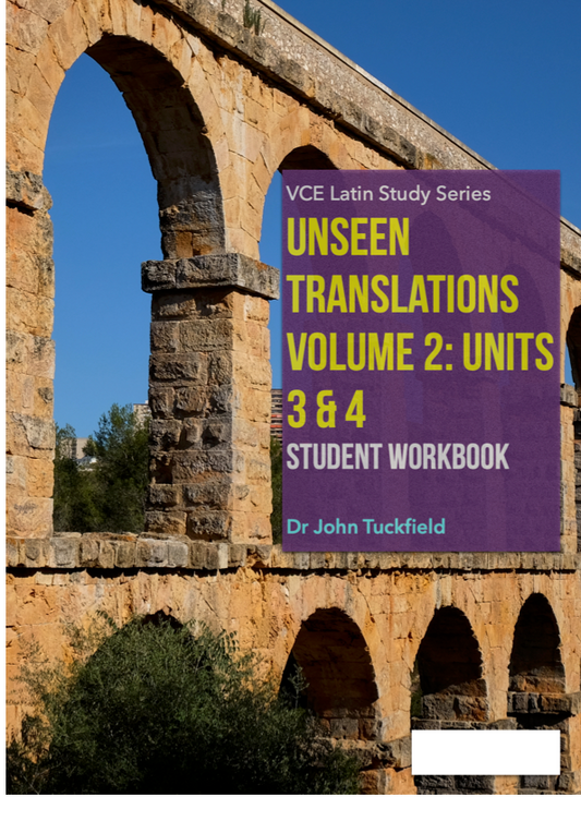 Latin Unseens Vol 2: Units 3 & 4